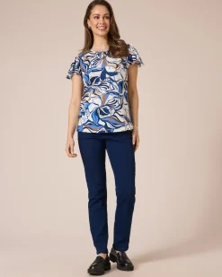 New Shirt mit Blüten-Print Shirts & Tops