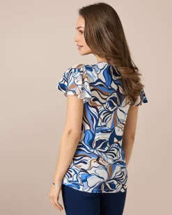 New Shirt mit Blüten-Print Shirts & Tops