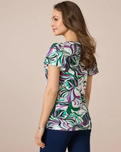 New Shirt mit Blüten-Print Shirts & Tops