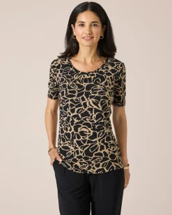 New Shirt mit Blumendruck Shirts & Tops