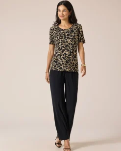 New Shirt mit Blumendruck Shirts & Tops