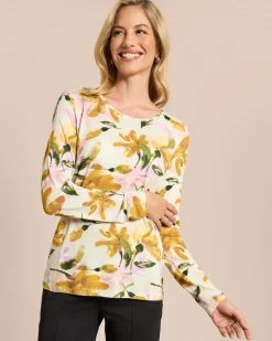 Discount Shirt mit Blumen-Druck Shirts & Tops