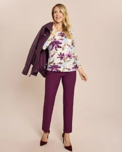 Discount Shirt mit Blumen-Druck Shirts & Tops