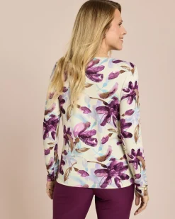 Discount Shirt mit Blumen-Druck Shirts & Tops