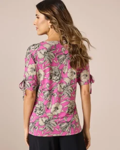 Discount Shirt mit Blumendruck Shirts & Tops