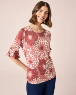 Best Shirt mit Blumen-Print Shirts & Tops