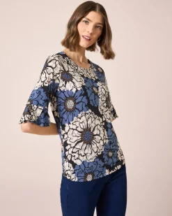 Best Shirt mit Blumen-Print Shirts & Tops