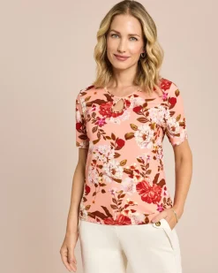 New Shirt mit Blumenprint Shirts & Tops