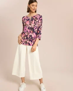 Outlet Shirt mit buntem Leodprint Shirts & Tops