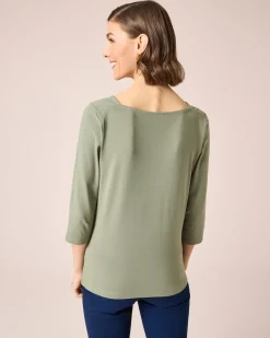 Shirt mit Carré-Ausschnitt Shirts & Tops