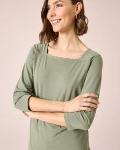 Shirt mit Carré-Ausschnitt Shirts & Tops