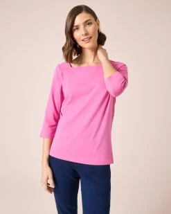 Shirt mit Carré-Ausschnitt Shirts & Tops