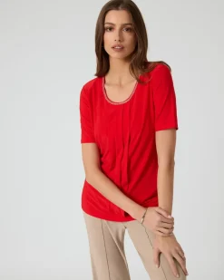 Clearance Shirt mit Dekofalten Shirts & Tops