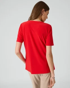 Clearance Shirt mit Dekofalten Shirts & Tops