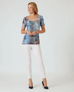 Clearance Shirt mit Fantasie-Druckmix Shirts & Tops