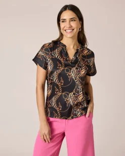 Shirt mit Fantasie-Druckmix Shirts & Tops