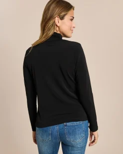 Online Shirt mit gerafftem Ausschnitt Shirts & Tops