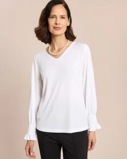 Sale Shirt mit gesmoktem Ärmel Shirts & Tops