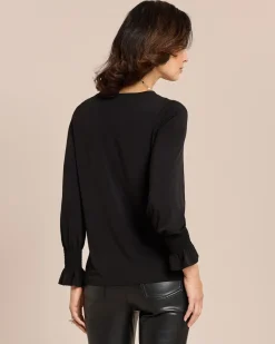 Sale Shirt mit gesmoktem Ärmel Shirts & Tops