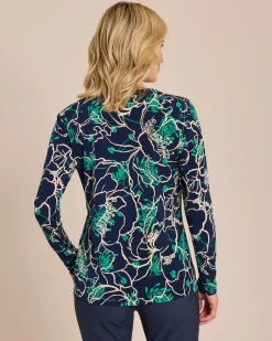 Best Shirt mit großem Blumendruck Shirts & Tops