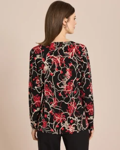 Best Shirt mit großem Blumendruck Shirts & Tops