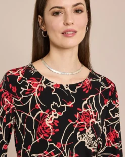 Best Shirt mit großem Blumendruck Shirts & Tops