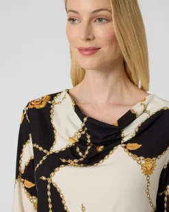 Shirt mit Ketten- und Grafikdruck Shirts & Tops