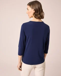 Sale Shirt mit Ketten-Accessoire Shirts & Tops