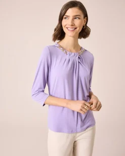 Sale Shirt mit Ketten-Accessoire Shirts & Tops