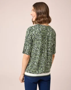 Sale Shirt mit Key-Hole und Kordel Shirts & Tops