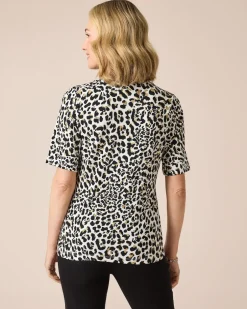 Sale Shirt mit Leokopfdruck Shirts & Tops