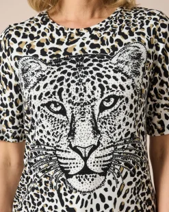 Sale Shirt mit Leokopfdruck Shirts & Tops