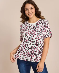 New Shirt mit Leoprint Shirts & Tops