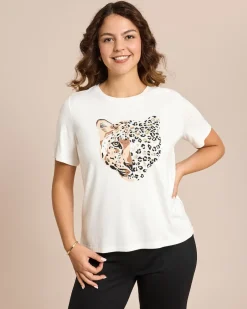 New Shirt mit Leoprint Shirts & Tops