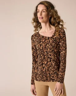 Discount Shirt mit modischem Ausschnitt Shirts & Tops