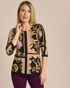 Online Shirt mit Ornamentprint Shirts & Tops