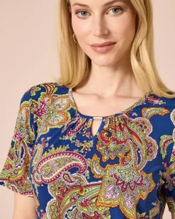 Online Shirt mit Paisley-Druck Shirts & Tops