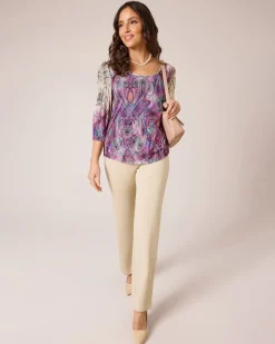 Clearance Shirt mit Paisley-Druck Shirts & Tops
