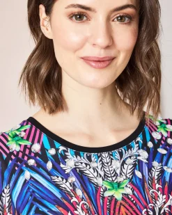 Shirt mit Palmen-Print Shirts & Tops
