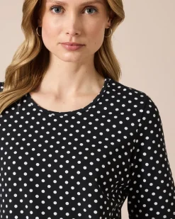 Clearance Shirt mit Polka-Dots Shirts & Tops