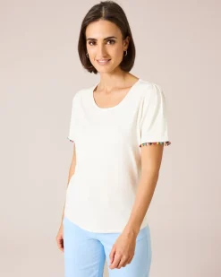 New Shirt mit Pompom-Details Shirts & Tops