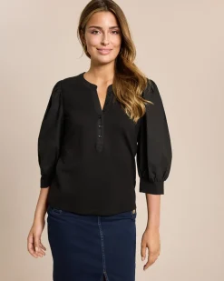 Discount Shirt mit Puffarm Shirts & Tops