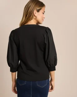 Discount Shirt mit Puffarm Shirts & Tops