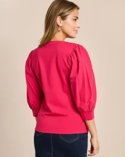 Discount Shirt mit Puffarm Shirts & Tops