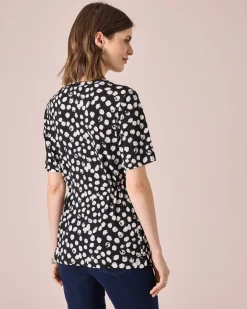 Discount Shirt mit Punktedruck Shirts & Tops