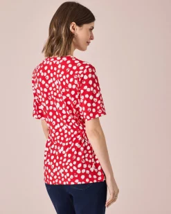 Discount Shirt mit Punktedruck Shirts & Tops