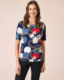 Clearance Shirt mit Punkte-Print Shirts & Tops