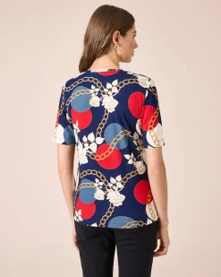 Clearance Shirt mit Punkte-Print Shirts & Tops