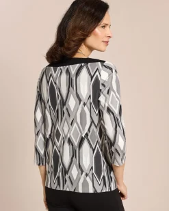 New Shirt mit Rautendruck Shirts & Tops