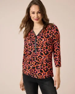 New Shirt mit Reißverschluss Shirts & Tops